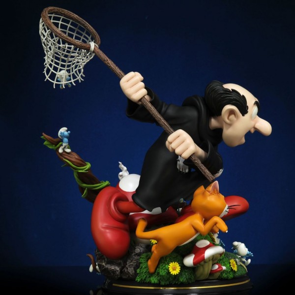 Figurine Gargamel et les Schtroumpfs, Cartoon Kingdom & Pixi