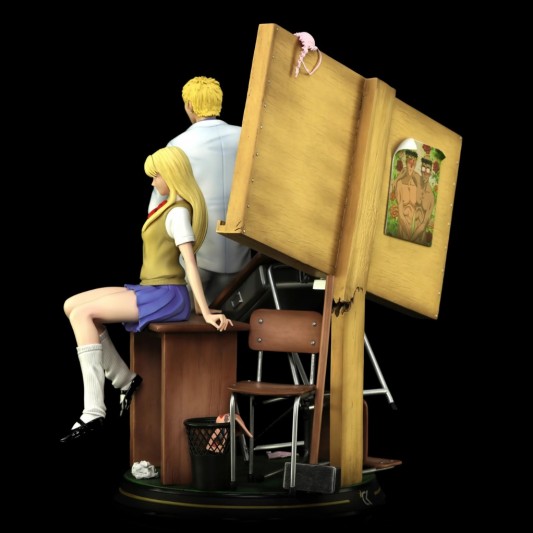 Statuette de Collection - GTO Edition limitée - échelle 1/6 - secondaire-2