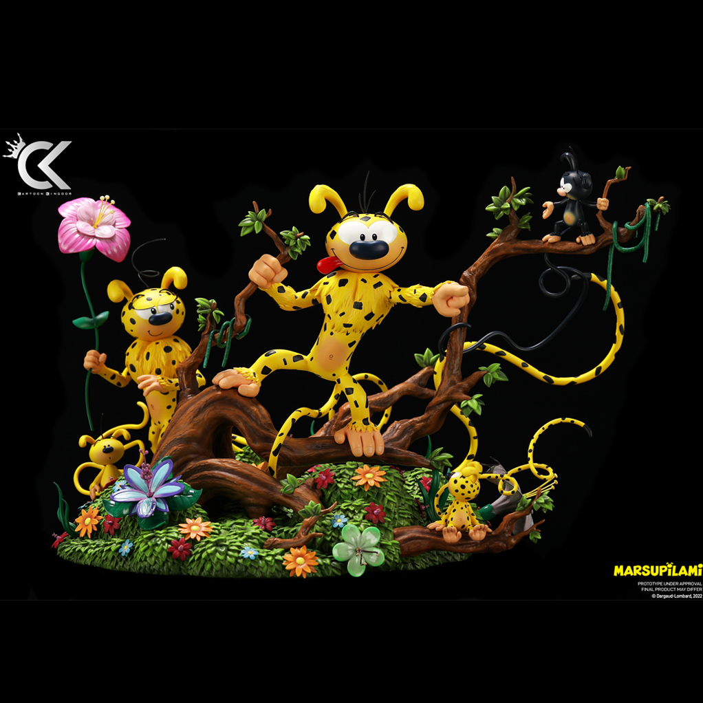 Figurine Cartoon Kingdom La Famille Marsupilami - secondaire-2