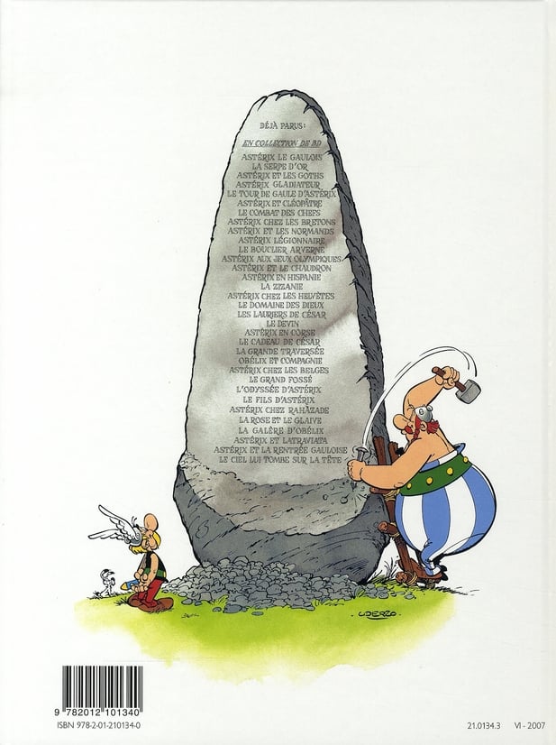 Astérix Tome 2 - La serpe d'or - secondaire-1