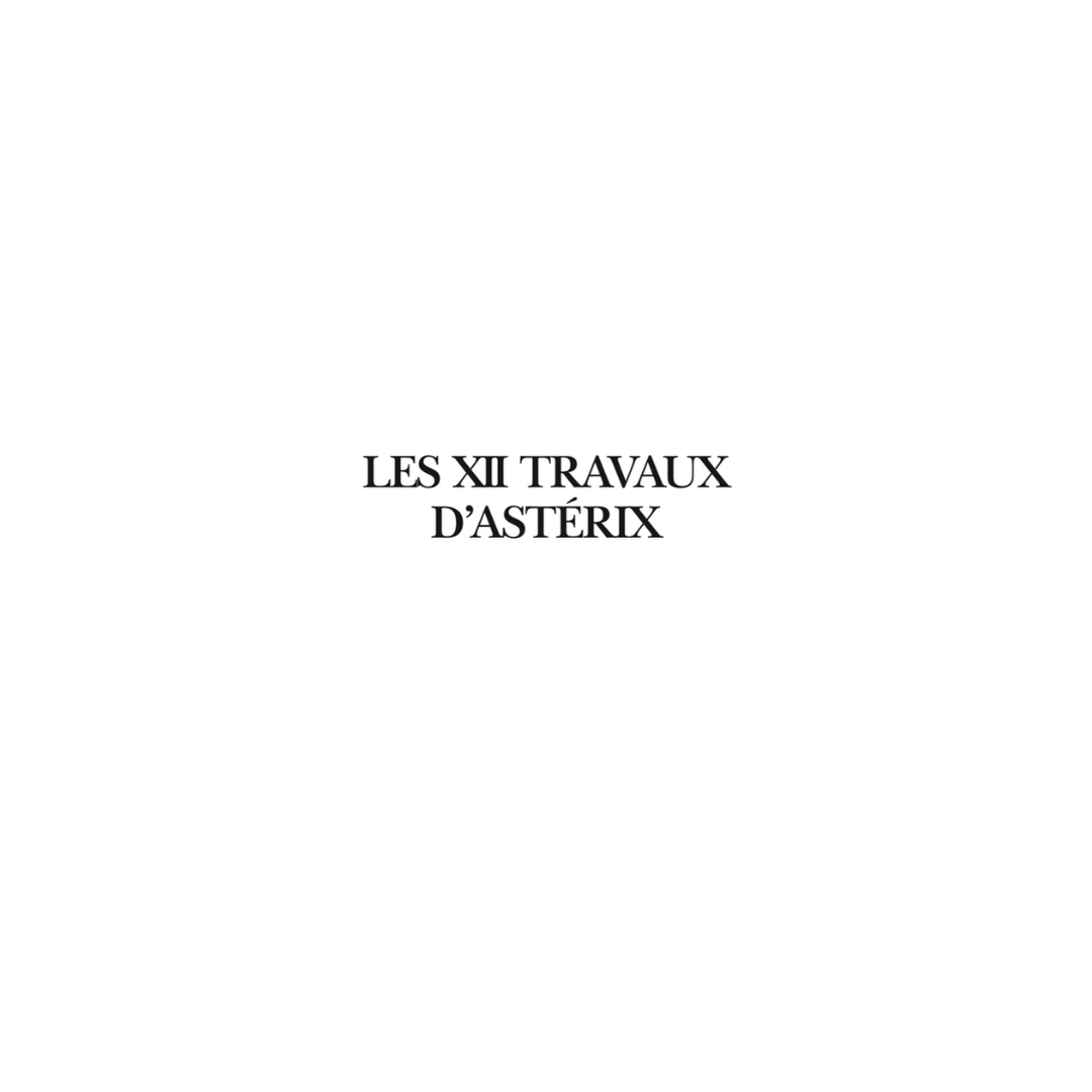 Astérix - Les XII travaux d'Astérix - Édition 50 ans - secondaire-2