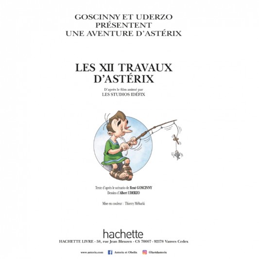 Astérix - Les XII travaux d'Astérix - Édition 50 ans - secondaire-5
