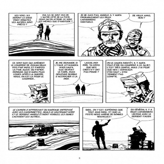 Pratt - Intégrale Scorpions du désert - Édition noir et blanc - secondaire-2