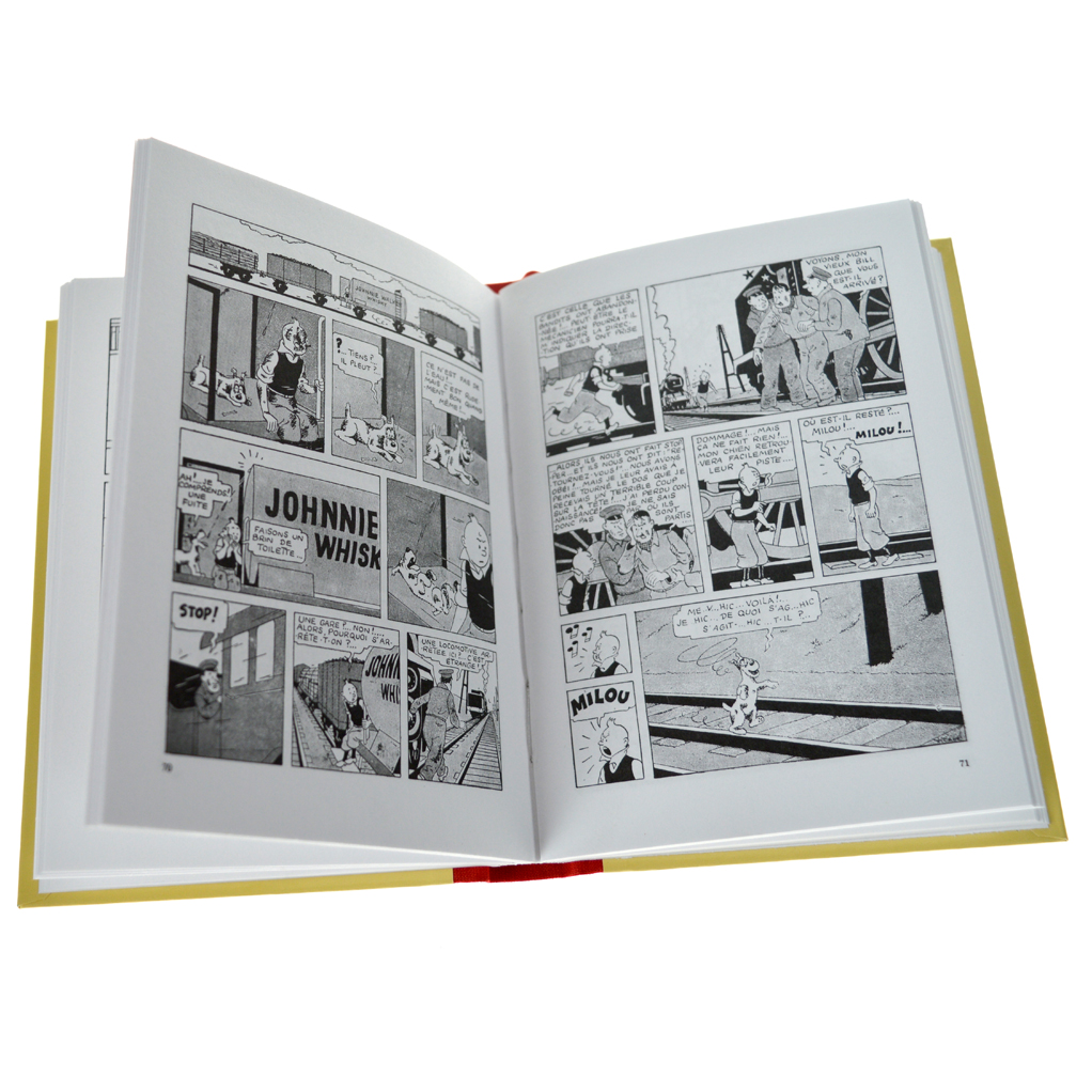 TINTIN, COFFRET MINI-ALBUMS NOIR ET BLANC: Portfolios Et Coffrets BD ...