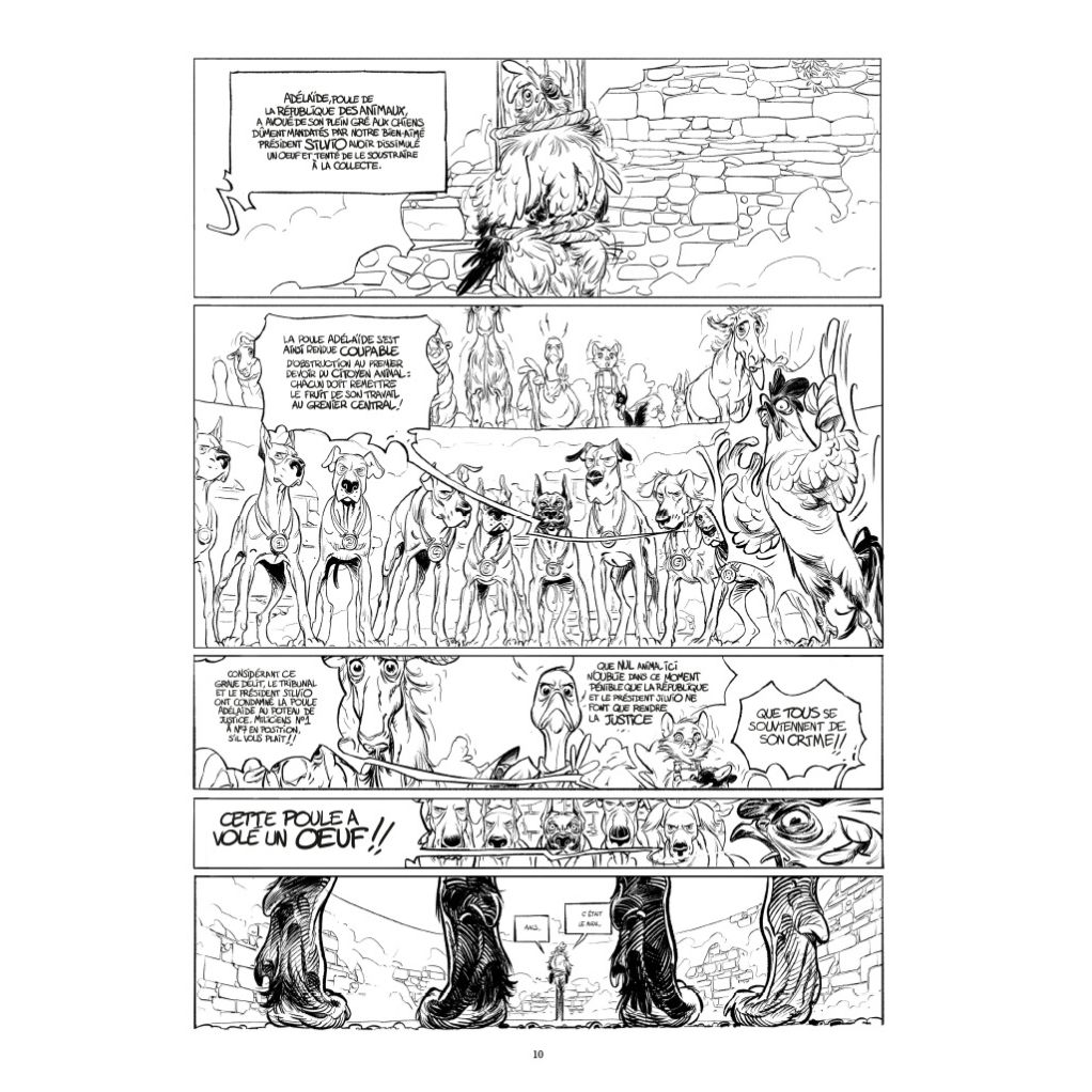 Le Château des Animaux - Intégrale T1 & T2 N&B - secondaire-3