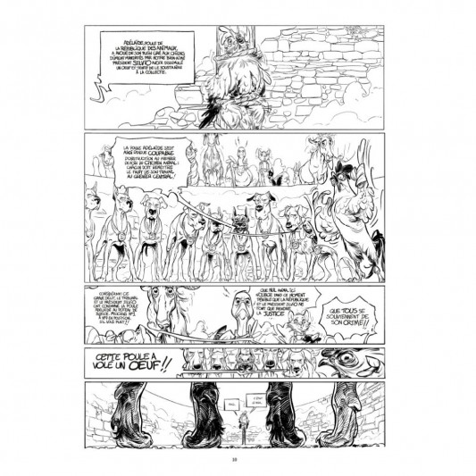 Le Château des Animaux - Intégrale T1 & T2 N&B - secondaire-3