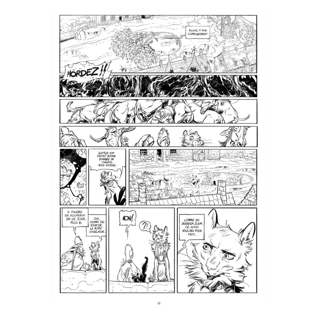 Le Château des Animaux - Intégrale T1 & T2 N&B - secondaire-4