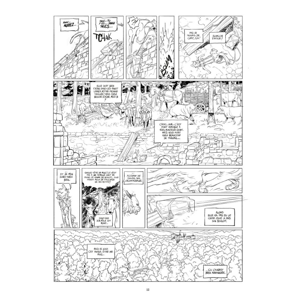 Le Château des Animaux - Intégrale T1 & T2 N&B - secondaire-5