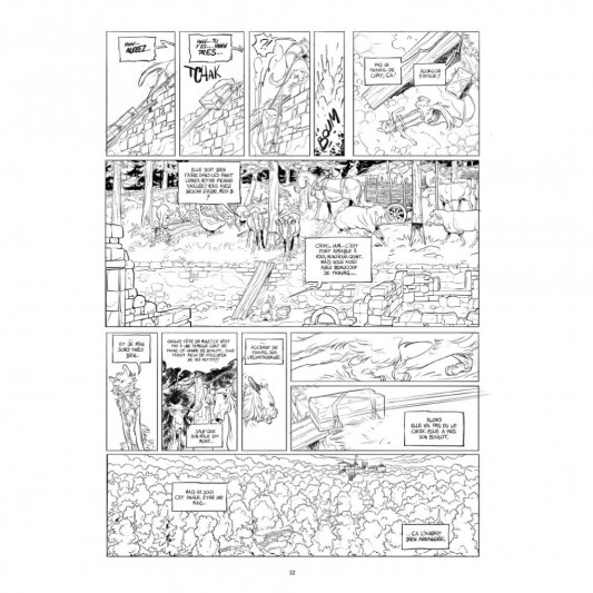 Le Château des Animaux - Intégrale T1 & T2 N&B - secondaire-5