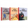 Les aventures de Tintin - Coffret 3 albums Tintin colorisés - secondaire-1
