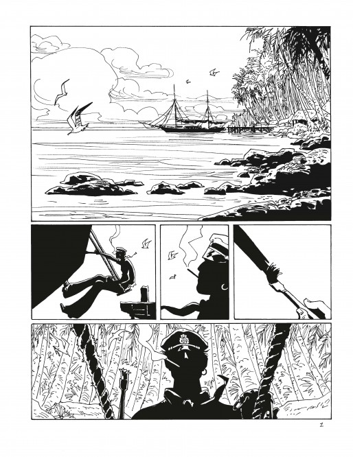 Corto Maltese Tome 17 - La Ligne de vie - Edition Luxe - secondaire-1