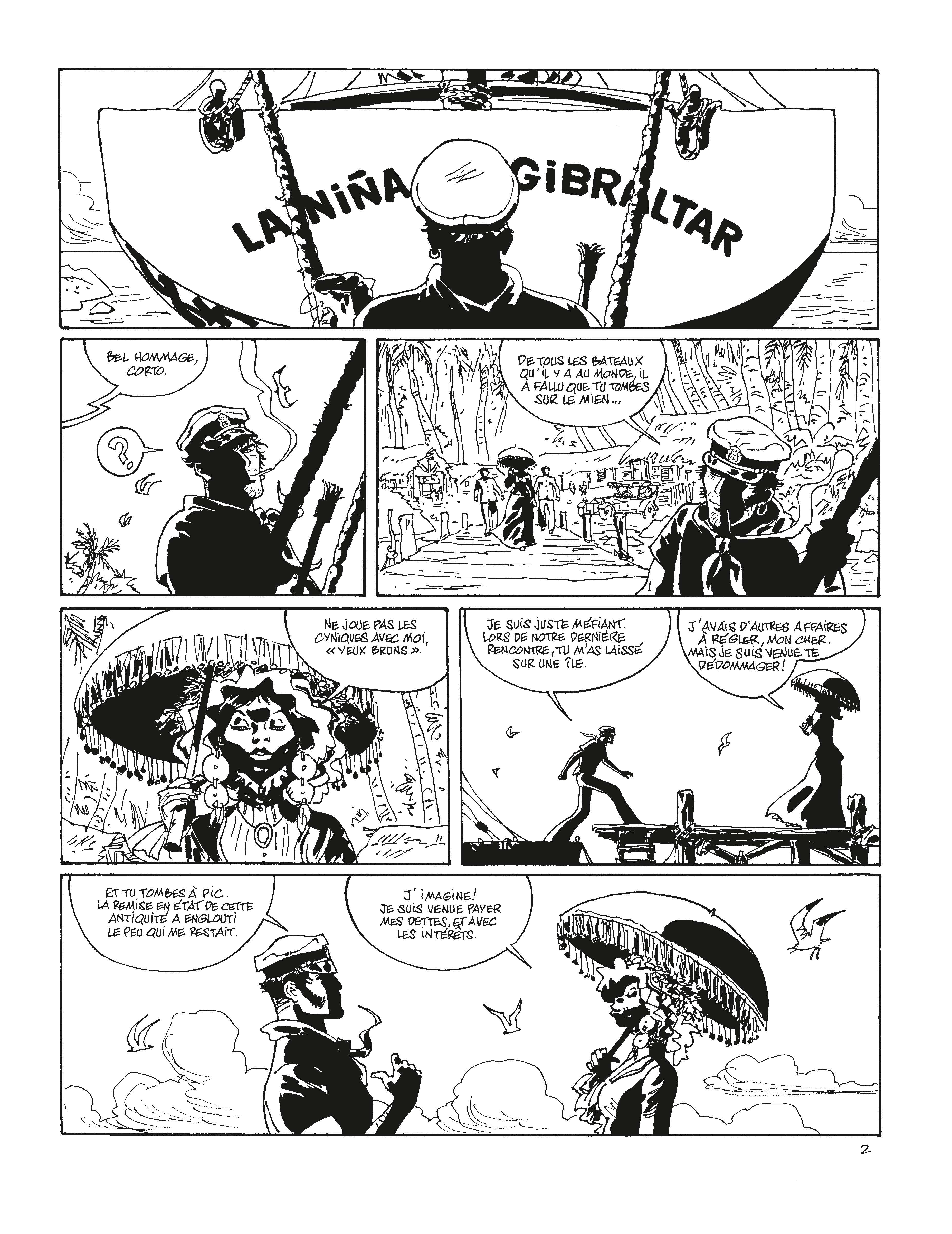 Corto Maltese Tome 17 - La Ligne de vie - Edition Luxe - secondaire-2