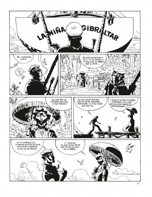Corto Maltese Tome 17 - La Ligne de vie - Edition Luxe - secondaire-2