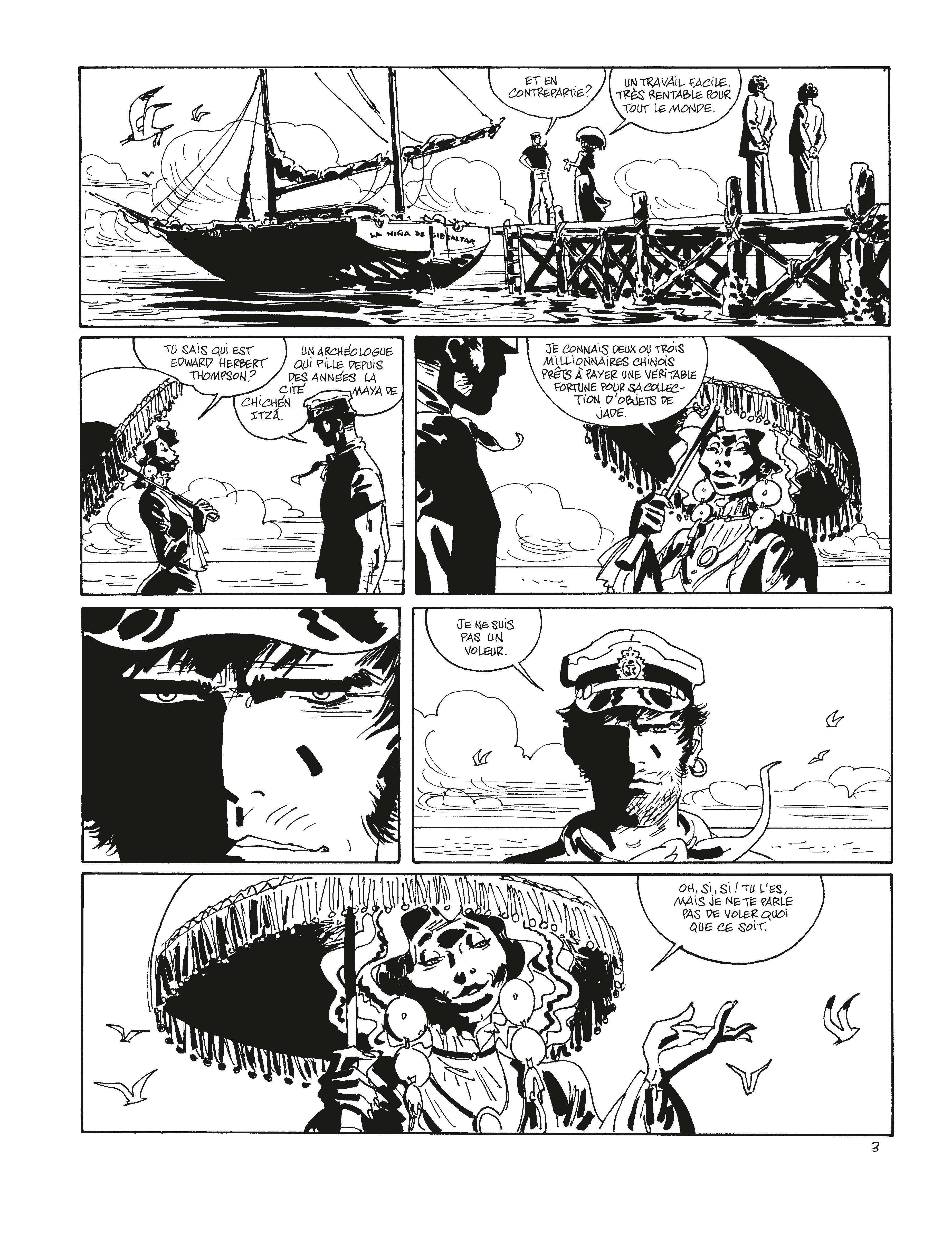 Corto Maltese Tome 17 - La Ligne de vie - Edition Luxe - secondaire-3