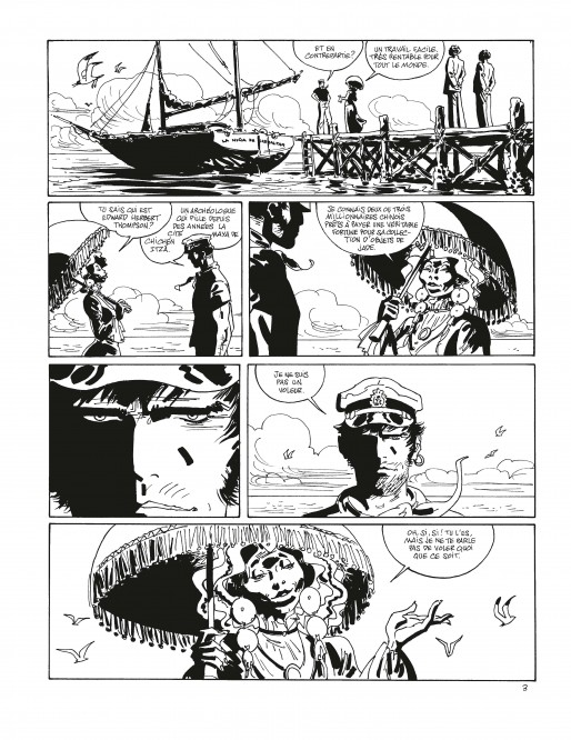 Corto Maltese Tome 17 - La Ligne de vie - Edition Luxe - secondaire-3