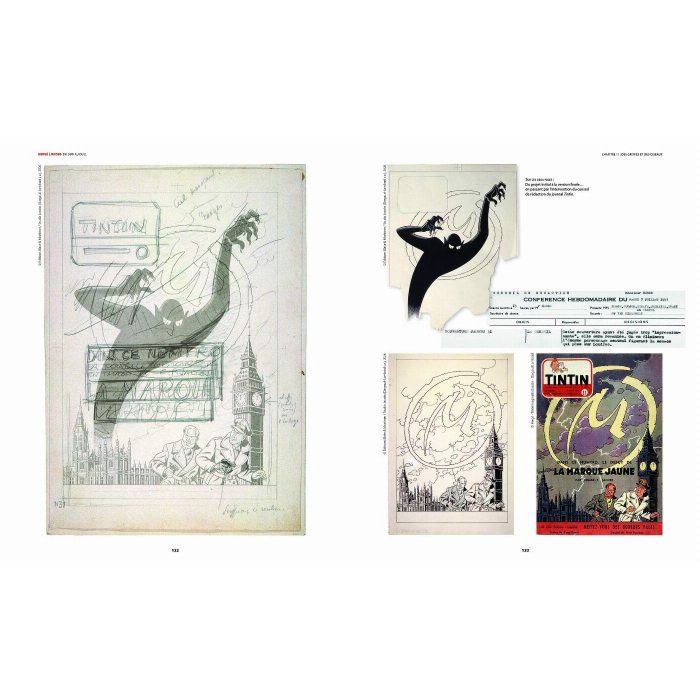 Beau Livre - Hergé-Jacobs du duo au duel (L'histoire d’une amitié créative) - secondaire-3