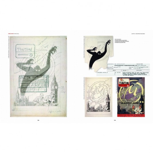 Beau Livre - Hergé-Jacobs du duo au duel (L'histoire d’une amitié créative) - secondaire-3