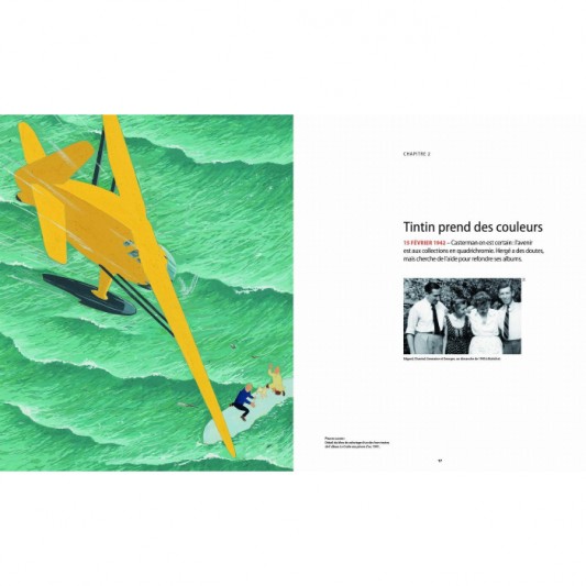 Beau Livre - Hergé-Jacobs du duo au duel (L'histoire d’une amitié créative) - secondaire-6