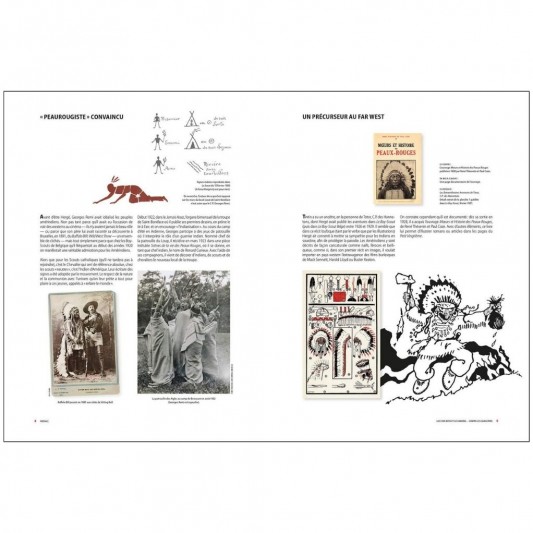 Tintin en Amérique - Édition Petit Vingtième colorisée - secondaire-1