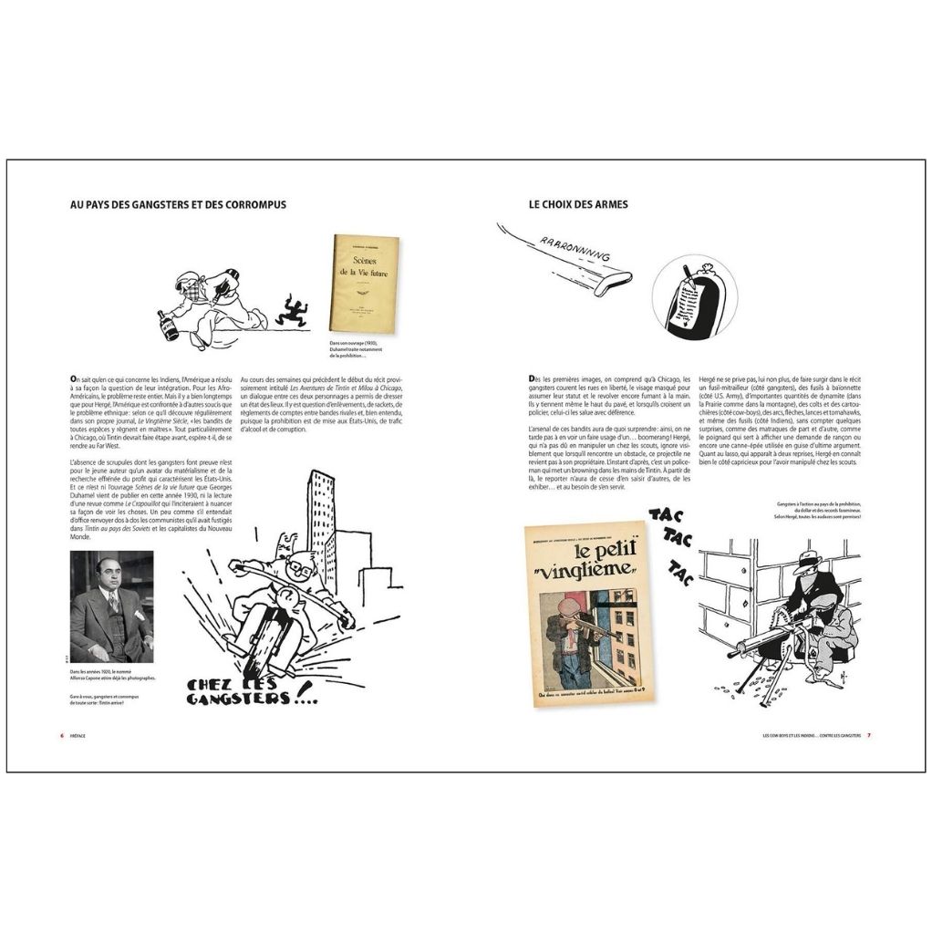 Tintin en Amérique - Édition Petit Vingtième colorisée - secondaire-2
