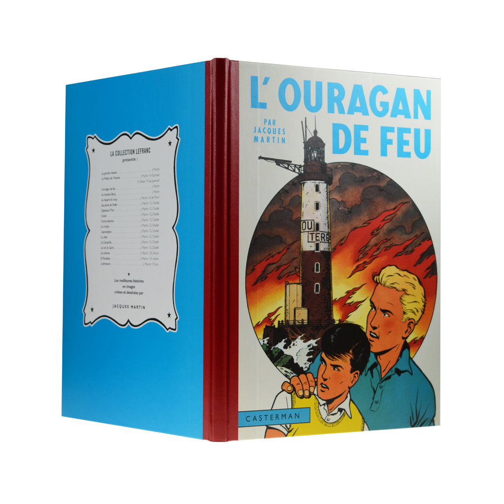 Lefranc - fac similé - Tome 2 - L'ouragan de feu - secondaire-1