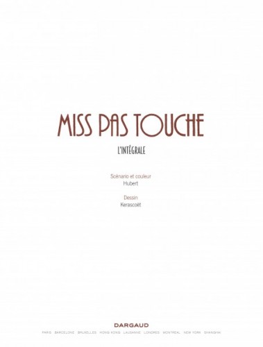 Miss Pas touche - Intégrale - secondaire-1
