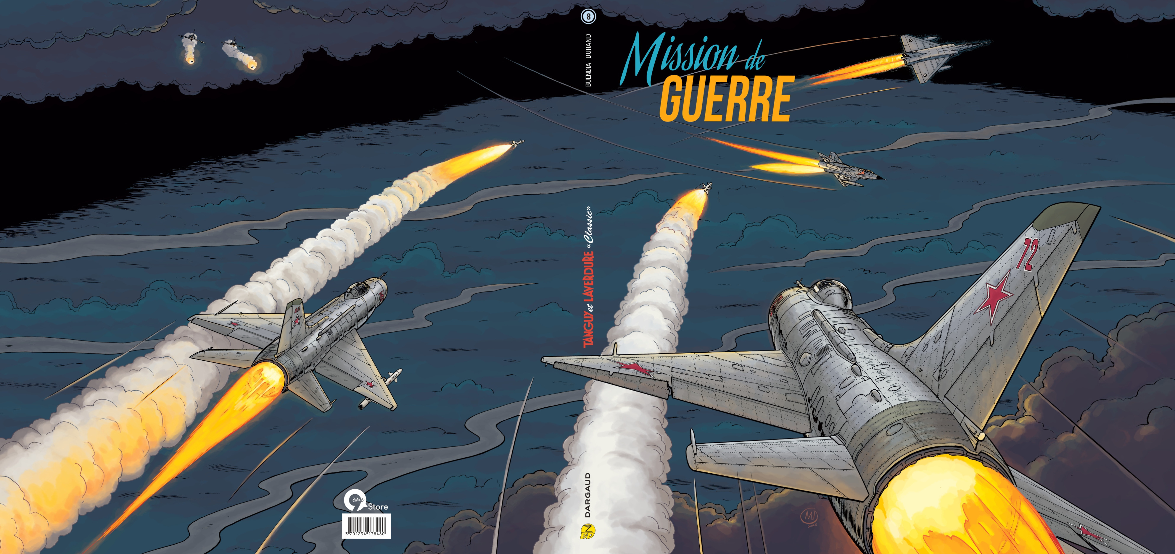 JAQ exclu 9e Store - Classic Tanguy & Laverdure T8 - Mission de guerre - secondaire-1