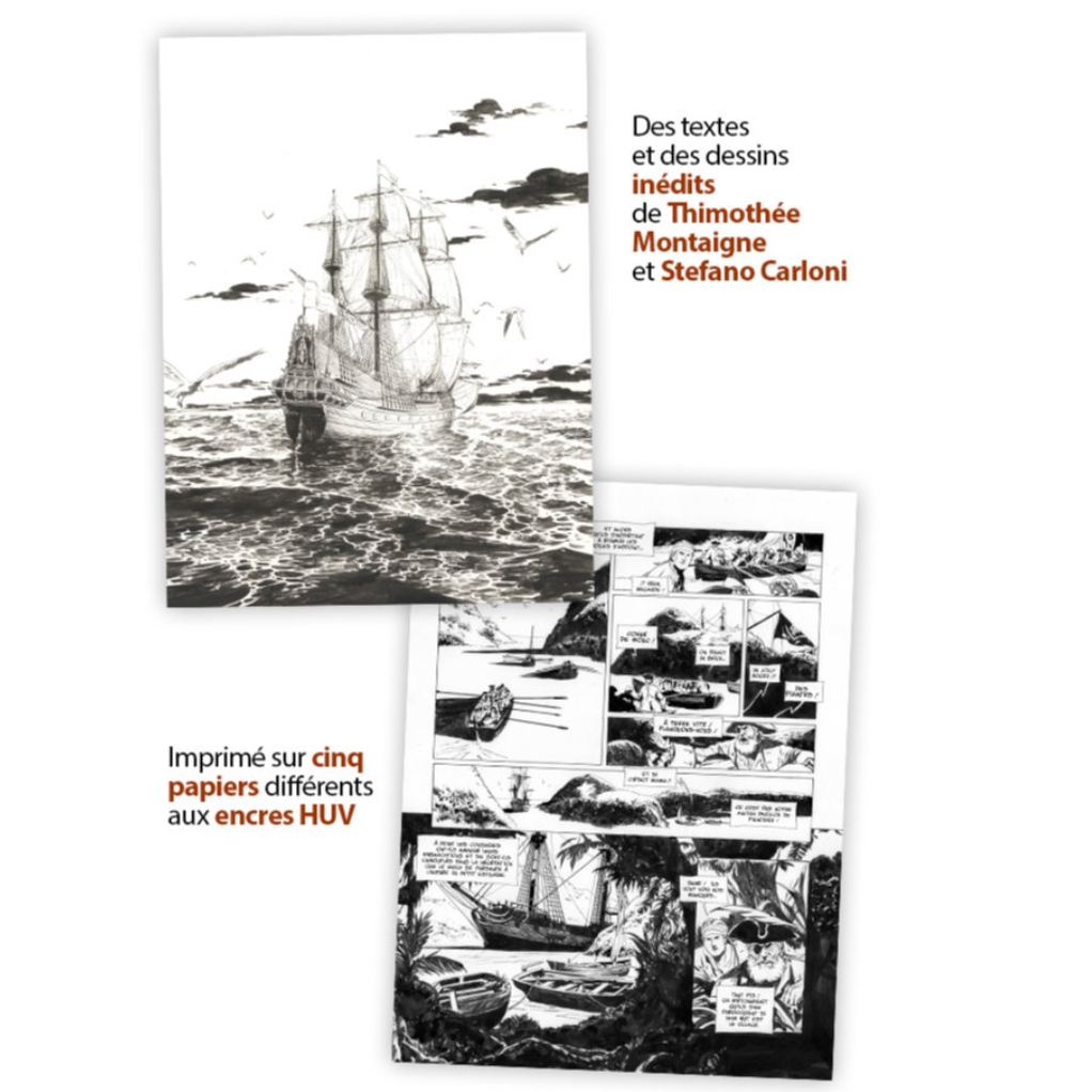 Les Nouvelles Aventures de Barbe-Rouge - L'île aux chimères - secondaire-2