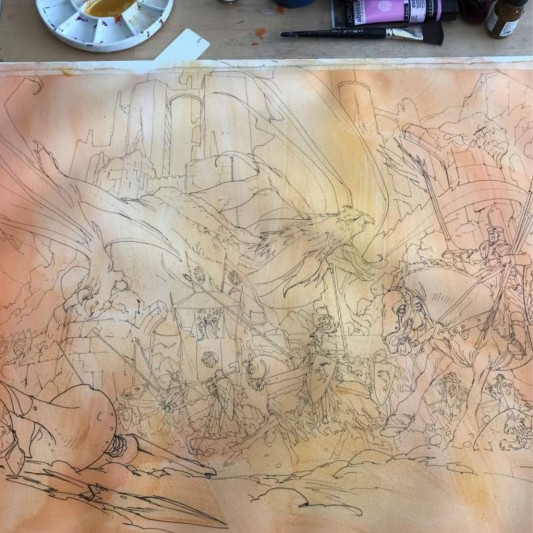 Tirage d'Art - In Nomine Dragonis - Ronan Toulhoat - secondaire-7