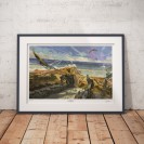 Tirage d'art La Horde du Contrevent - A l'ombre des forêts linéaires - secondaire-1