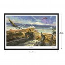 Tirage d'art La Horde du Contrevent - A l'ombre des forêts linéaires - secondaire-2