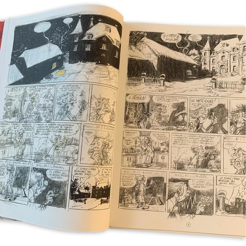 Luxury Print Sprirou Et Fantasio, Spirou Chez Les Soviets, Sketched 