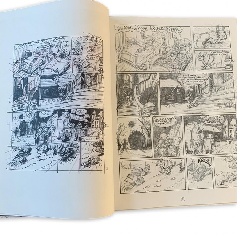 Luxury print Sprirou et Fantasio, Spirou chez les Soviets, sketched ...