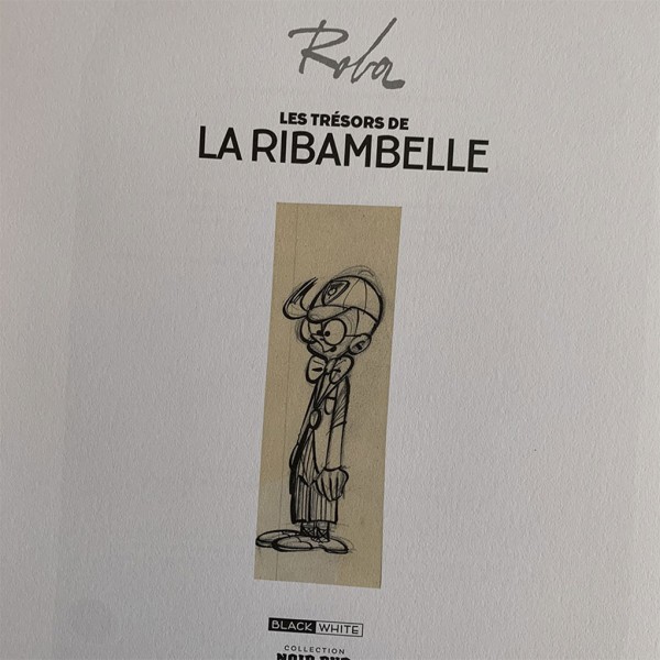Coffret de luxe Roba La Ribambelle en noir blanc & livre couleurs