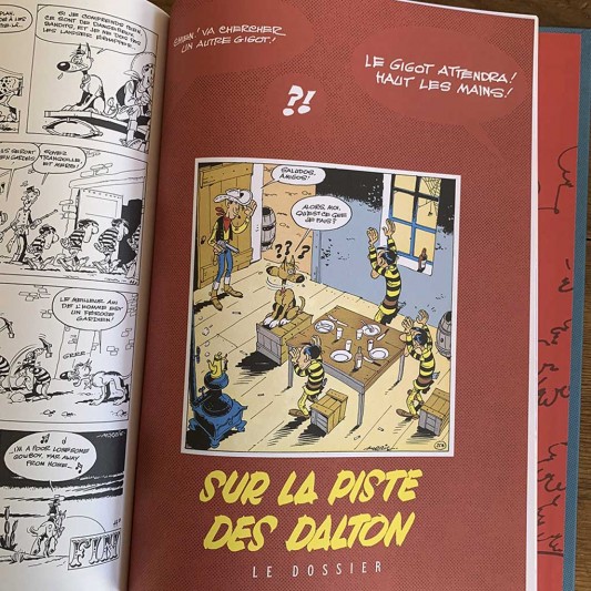 Lucky Luke N&B volume 7, Sur la piste des Dalton - secondaire-2