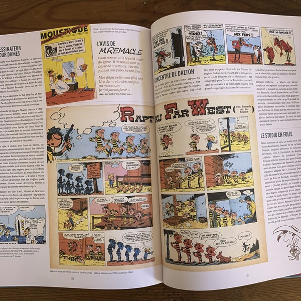 Deluxe black & white edition, Lucky Luke, Sur la piste des Dalton