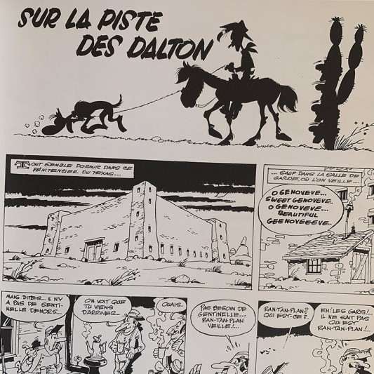 Lucky Luke N&B volume 7, Sur la piste des Dalton - secondaire-8