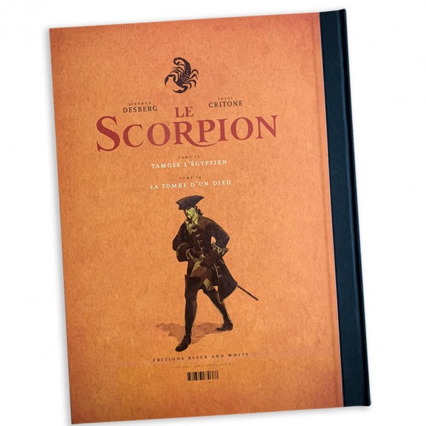 Luxury print diptych The Scorpion, volumes 13 & 14 by Luigi Critone and Desberg