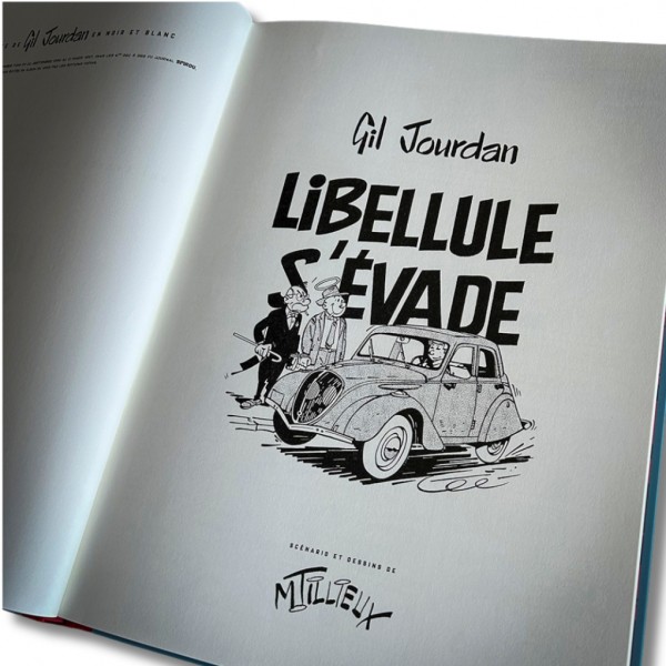 Tirage de Luxe - Gil Jourdan - Libellule s'évade