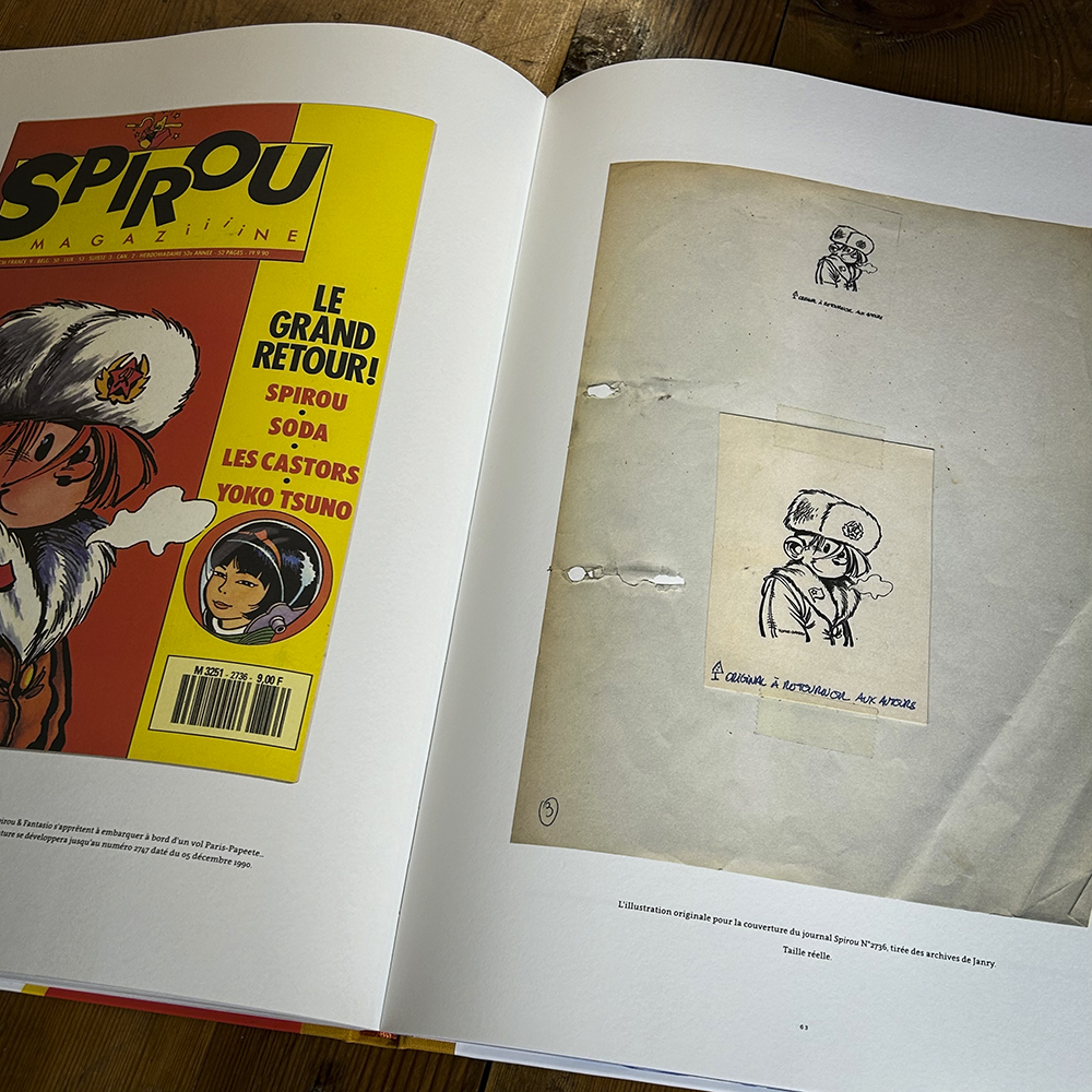 Tirage de luxe Spirou et Fantasio, Spirou à Moscou, éditions Black & White - secondaire-9