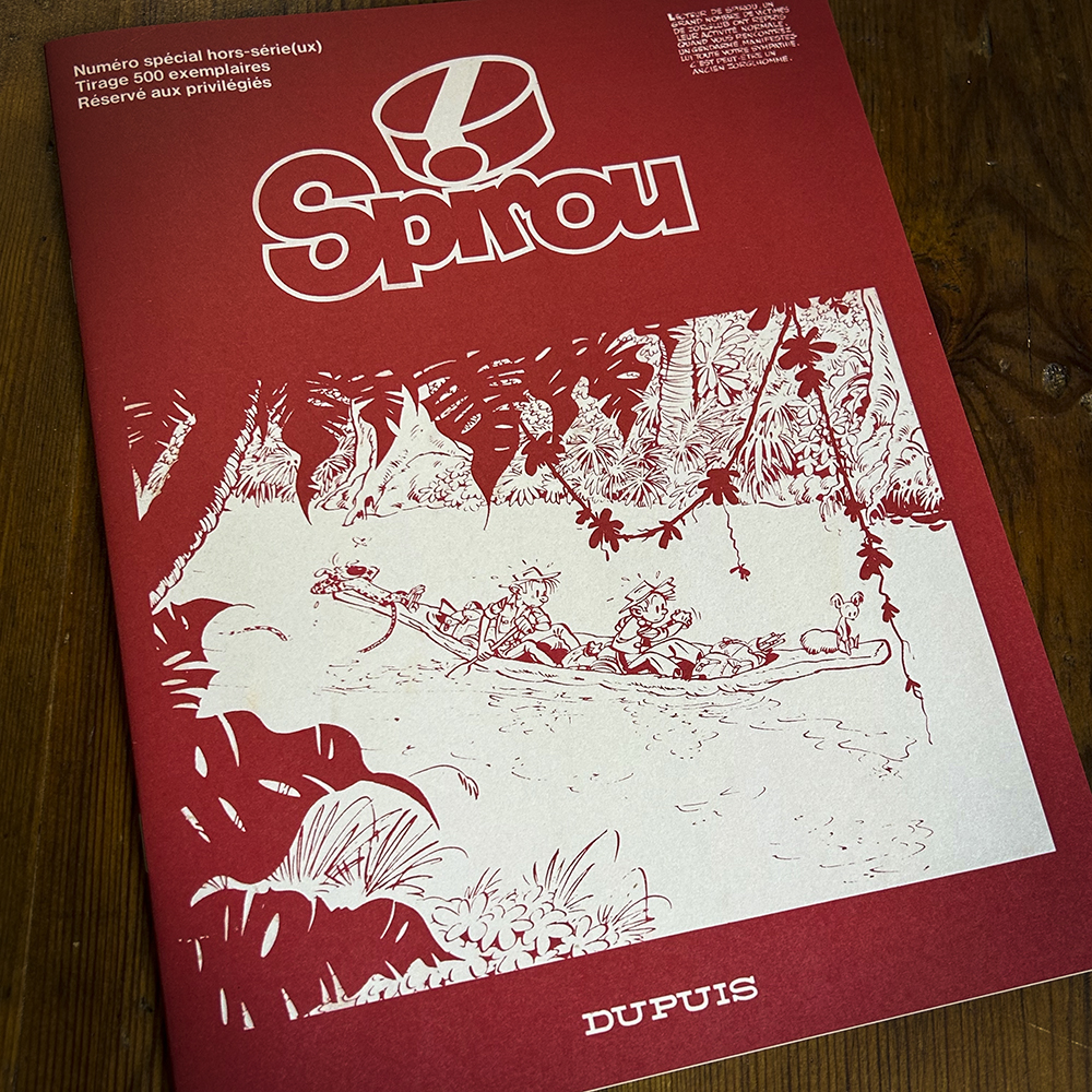 Tirage de luxe Spirou et Fantasio, Kodo le tyran, éditions Black & White - secondaire-14