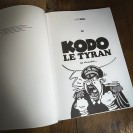 Tirage de luxe Spirou et Fantasio, Kodo le tyran, éditions Black & White - secondaire-4