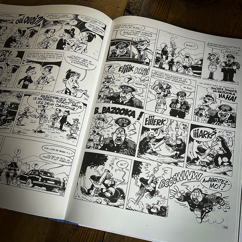 Tirage de luxe Spirou et Fantasio, Kodo le tyran, éditions Black & White - secondaire-5