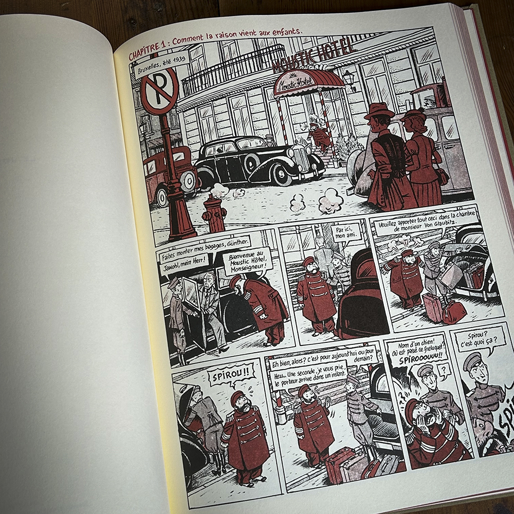 Tirage de luxe Spirou d'Emile Bravo, tome 5, Spirou l'espoir malgré tout, tome 5, éditions Black & White - secondaire-12