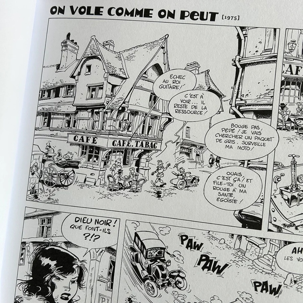 Tirage de luxe Garonne et Guitare - Le commando fantôme - Editions Black and White - secondaire-12