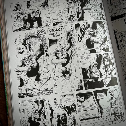 Tirage de luxe Garonne et Guitare - Le commando fantôme - Editions Black and White - secondaire-14