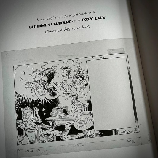 Tirage de luxe Garonne et Guitare - Le commando fantôme - Editions Black and White - secondaire-17