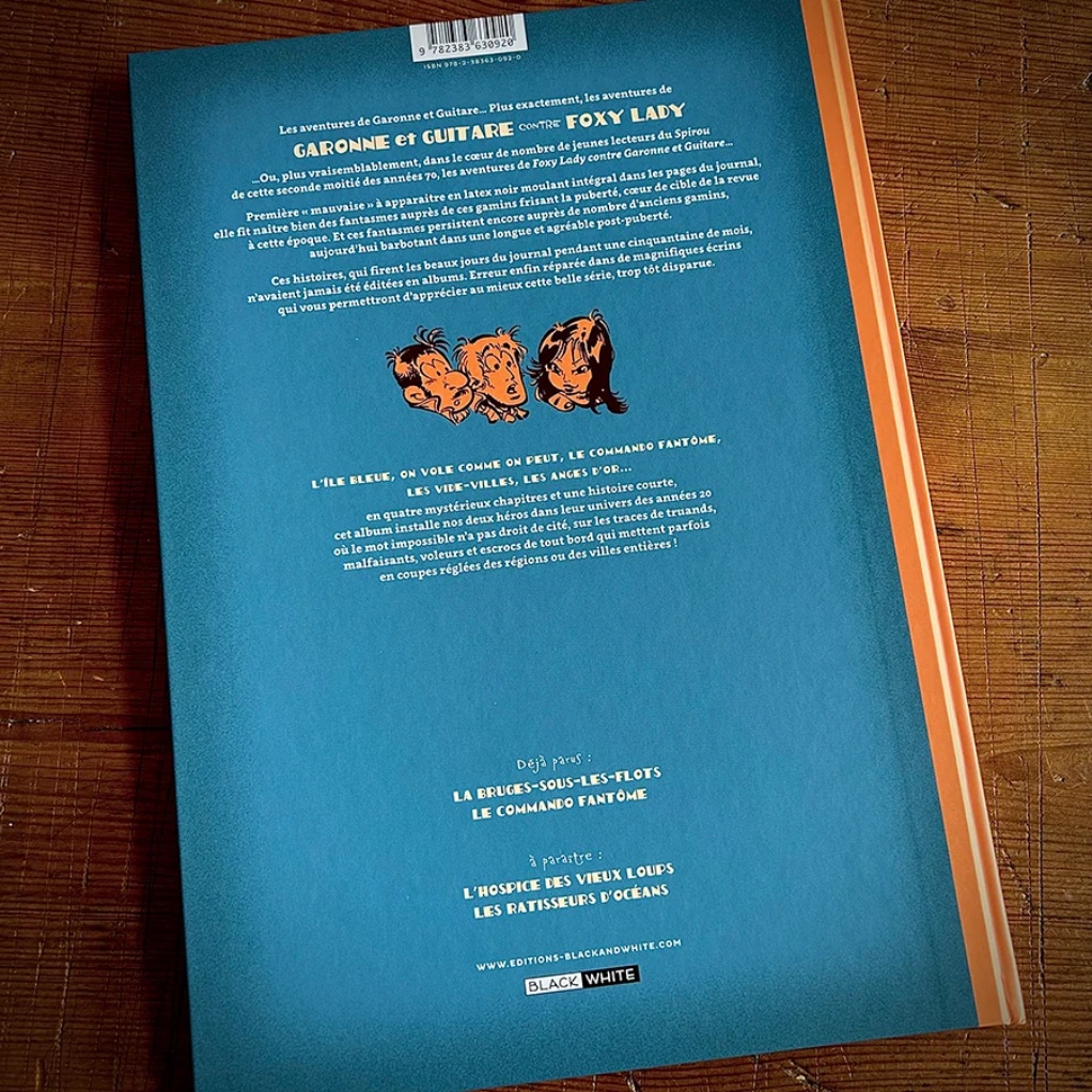 Tirage de luxe Garonne et Guitare - Le commando fantôme - Editions Black and White - secondaire-18