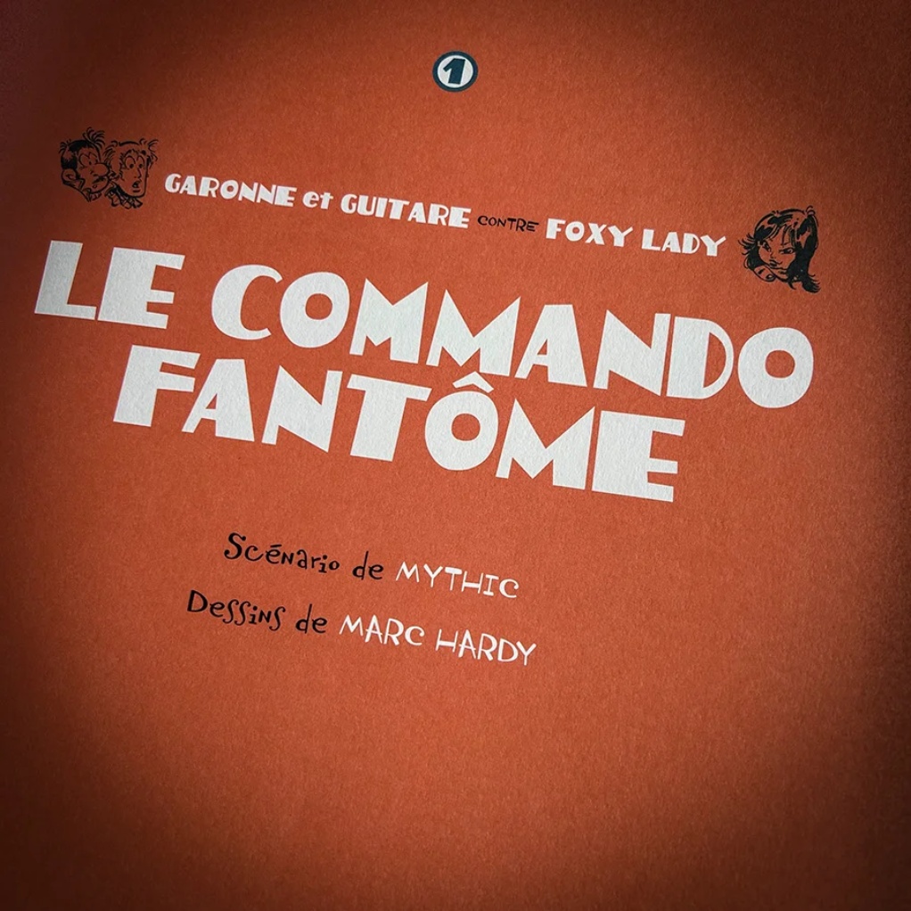 Tirage de luxe Garonne et Guitare - Le commando fantôme - Editions Black and White - secondaire-3