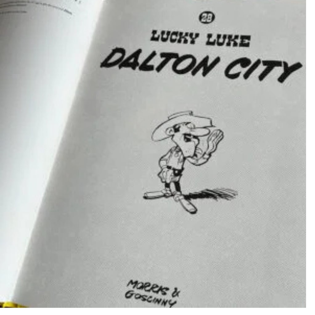 Lucky Luke N&B volume 12, Dalton City - secondaire-2